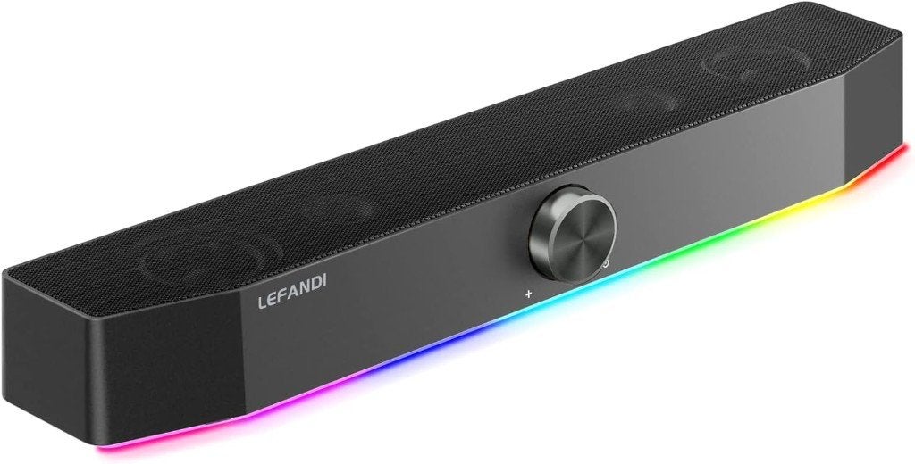 Barre de Son Bluetooth RGB pour PC et Ordinateur Portable -, Computers en Software, Pc speakers, Nieuw, Ophalen of Verzenden