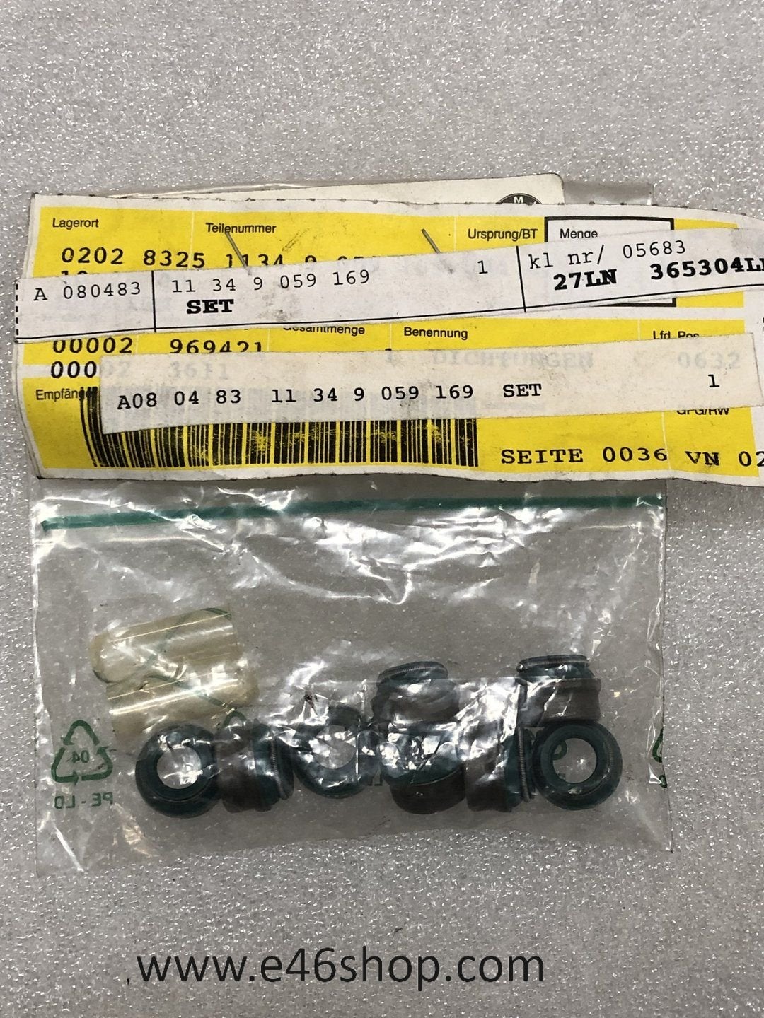 KLEPSEAL BMW M10 MOTOR OE 11349059169, Auto-onderdelen, -, -, Nieuw, Ophalen of Verzenden