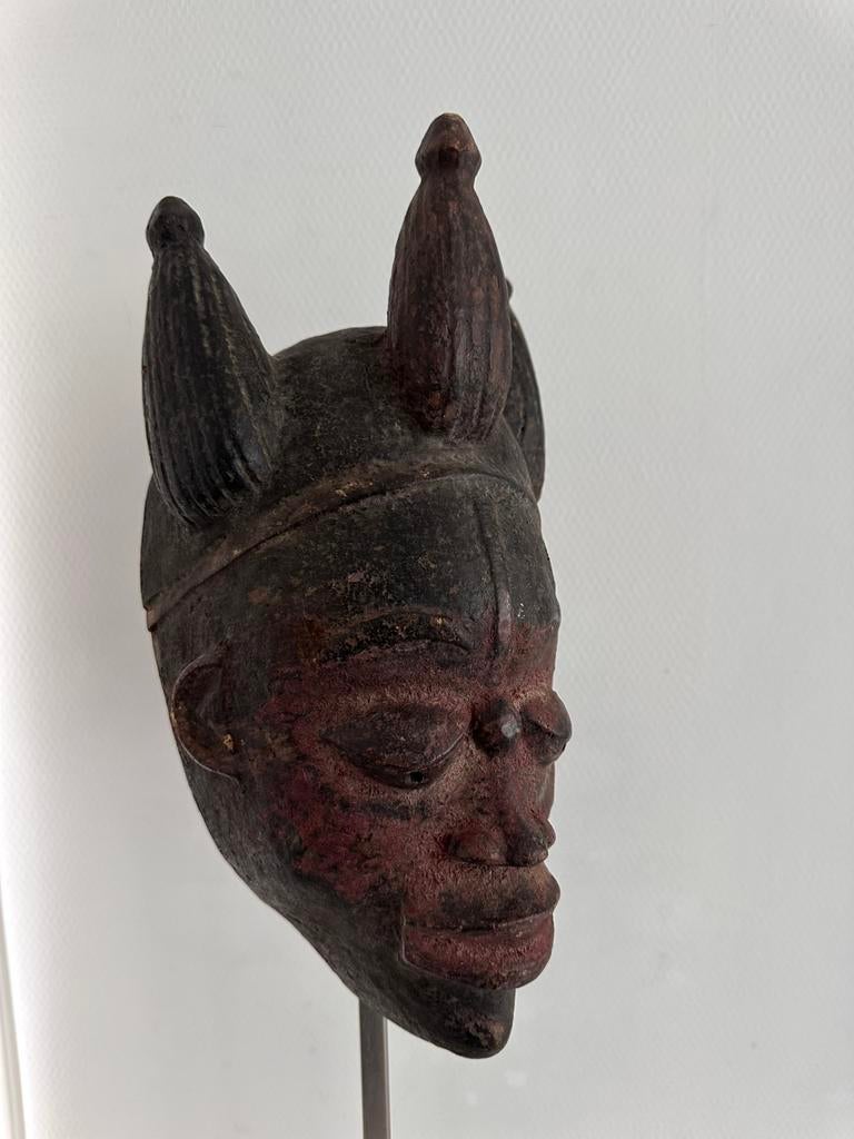 Yoruba masker Togo privé collectie Antropoloog, Antiek en Kunst, Verzenden