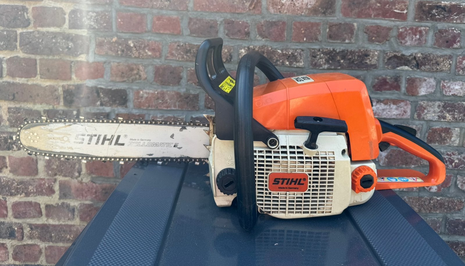 4 x Stihl kettingzagen, Jardin & Terrasse, Outils à main, Utilisé, Enlèvement