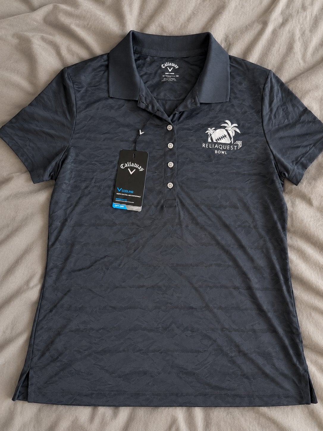 Polo Callaway Golf gris anthracite neuf – Taille M, Neuf, Vêtements d'extérieur, Enlèvement ou Envoi, Gris