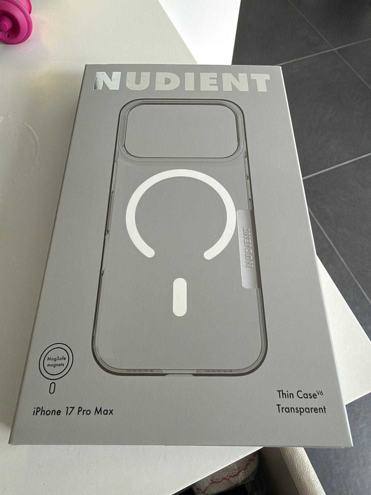 Iphone 17 pro max transparant case, Telecommunicatie, Ophalen of Verzenden, Nieuw, Transparant, IPhone 17