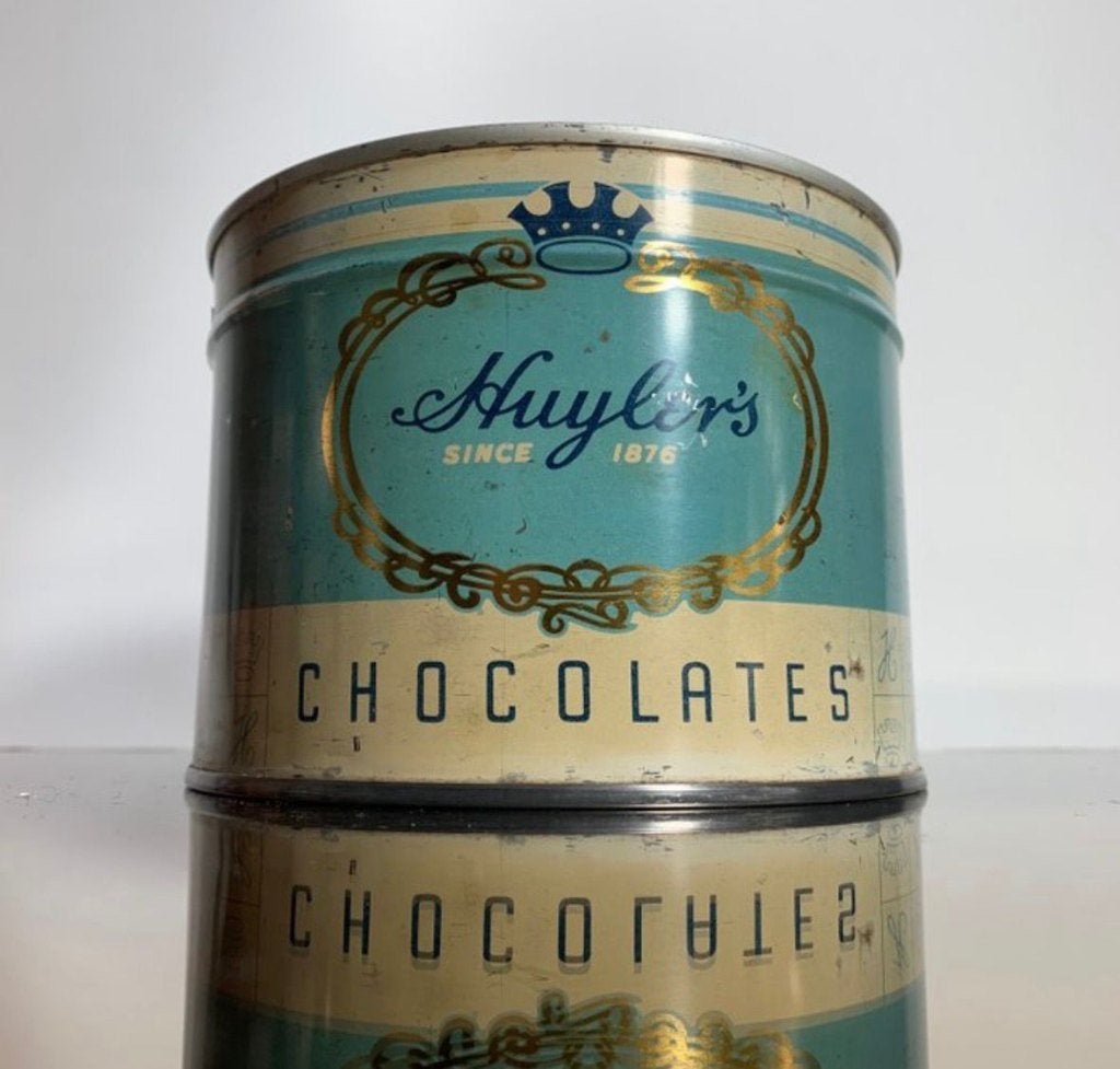 Zeldzaam 1910 ongeopend!! USA Huyler's Chocoladeblik, Verzamelen, Blikken, Ophalen of Verzenden, Zo goed als nieuw, Overige, Overige merken