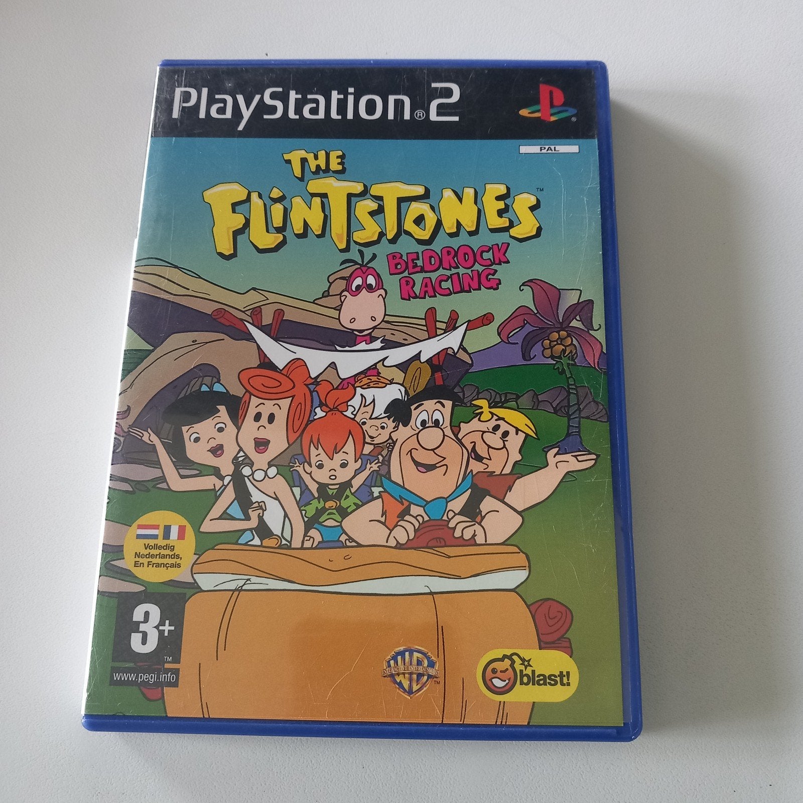 The Flintstones Bedrock Racing Playstation 2, Ophalen of Verzenden