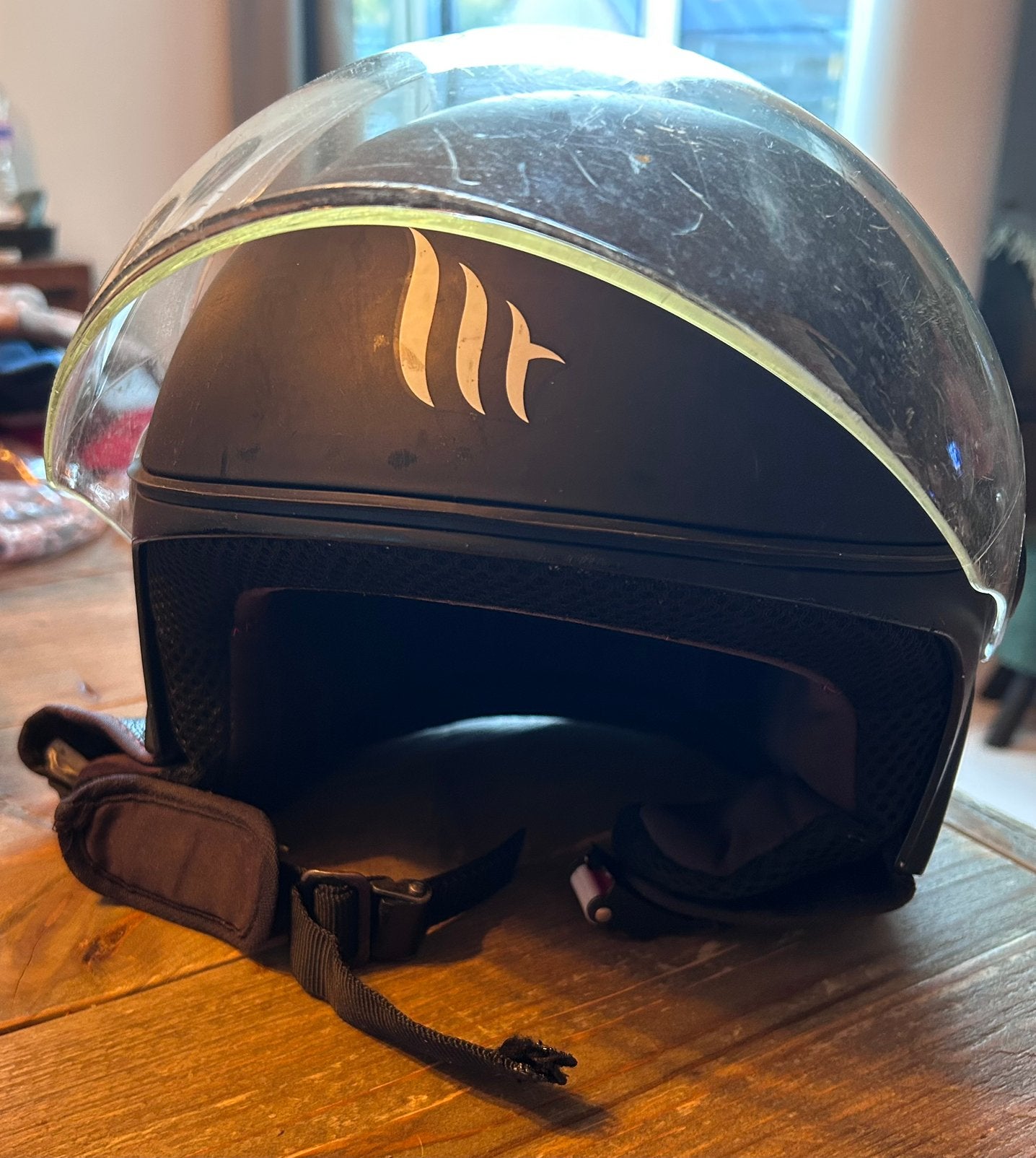 MT Helmets Jethelm - Maat XL/M/L, Ophalen, Zo goed als nieuw