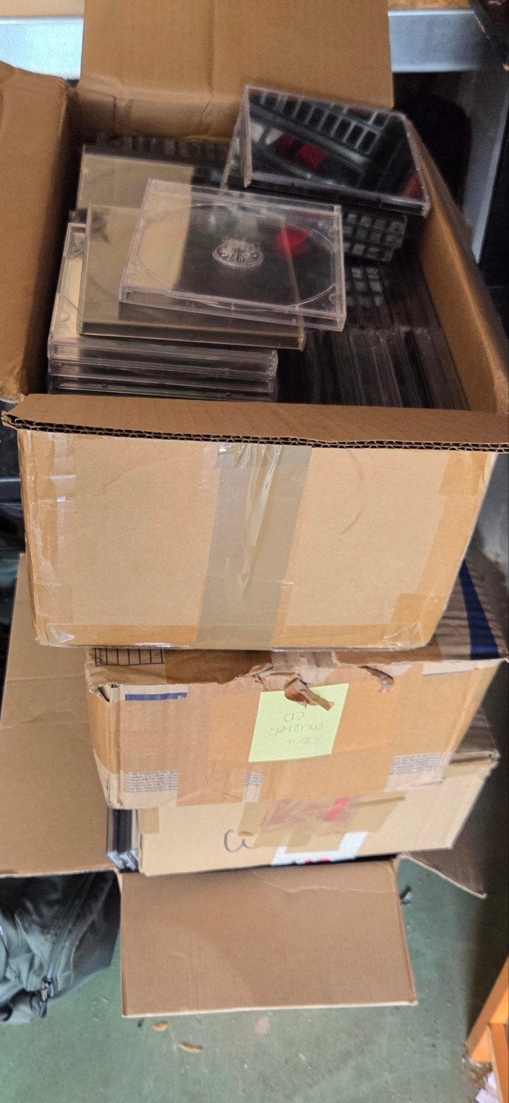 300+ cd doosjes enkel, Ophalen of Verzenden, Cd