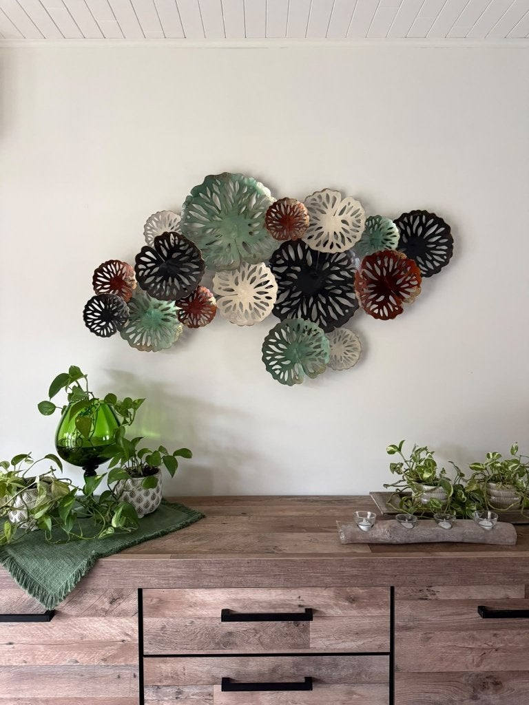 Decoratiestuk, Ophalen, Metaal, Wandhanger, 80 cm