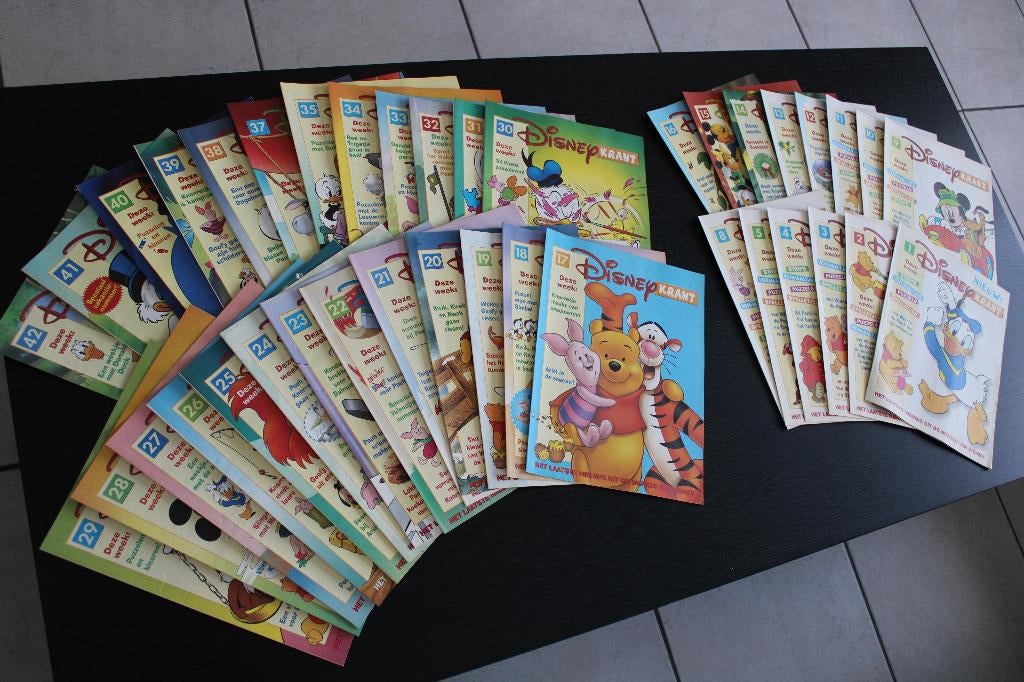 Disney Krant Sanoma 39 stuks van 09/2003 tot 07/2004., Boeken, Tijdschriften en Kranten, Ophalen of Verzenden, Zo goed als nieuw