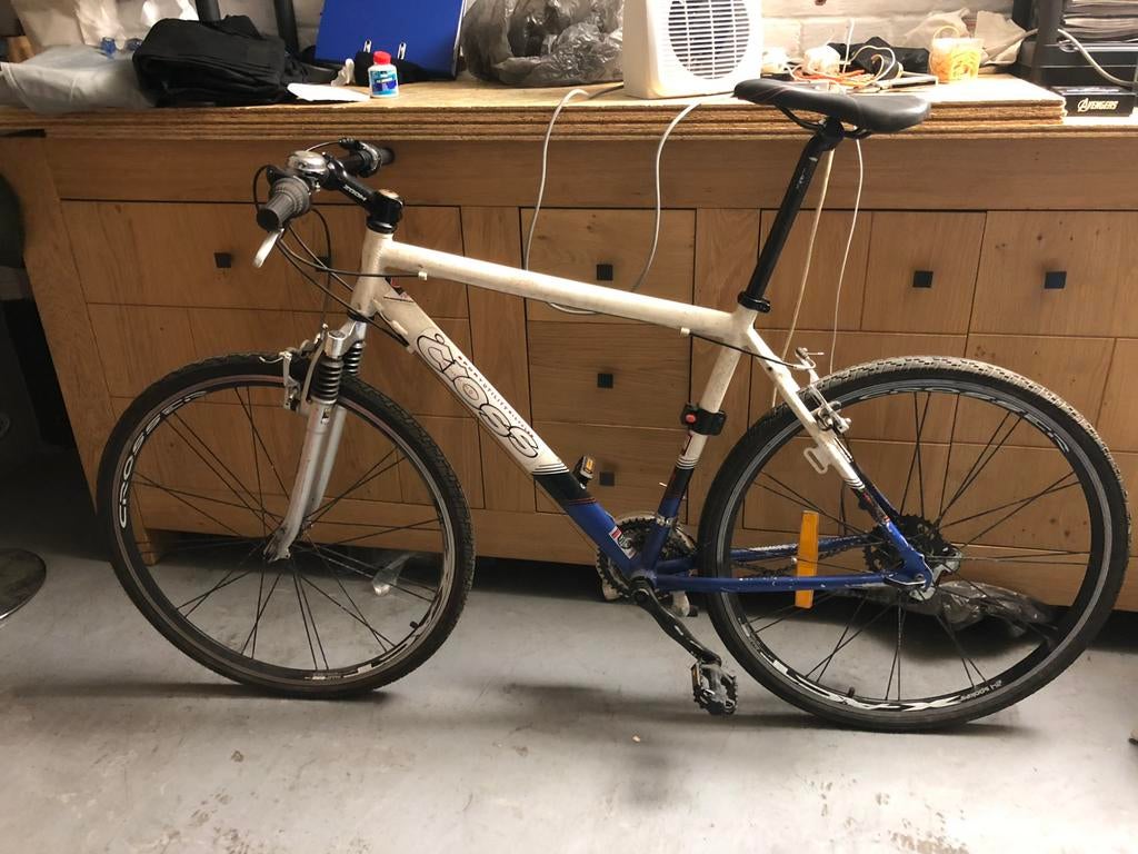 Herenfiets, 28 inch, Gebruikt, Velgrem, Meer dan 20 versnellingen