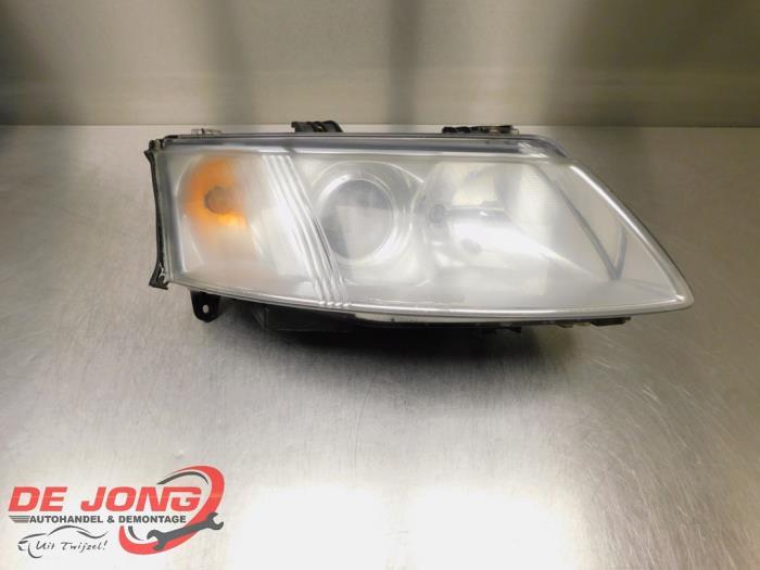Koplamp rechts van een Saab 9-3, Gebruikt, -, -, Ophalen of Verzenden