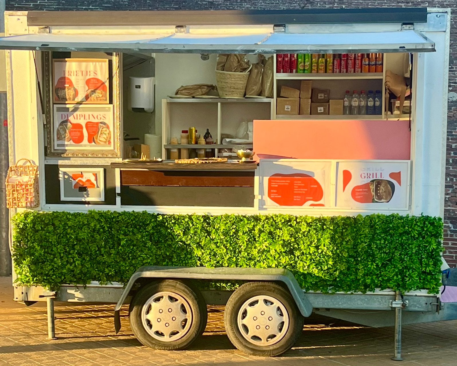 Foodtruck/ foodtrailer te koop, Ophalen, Gebruikt
