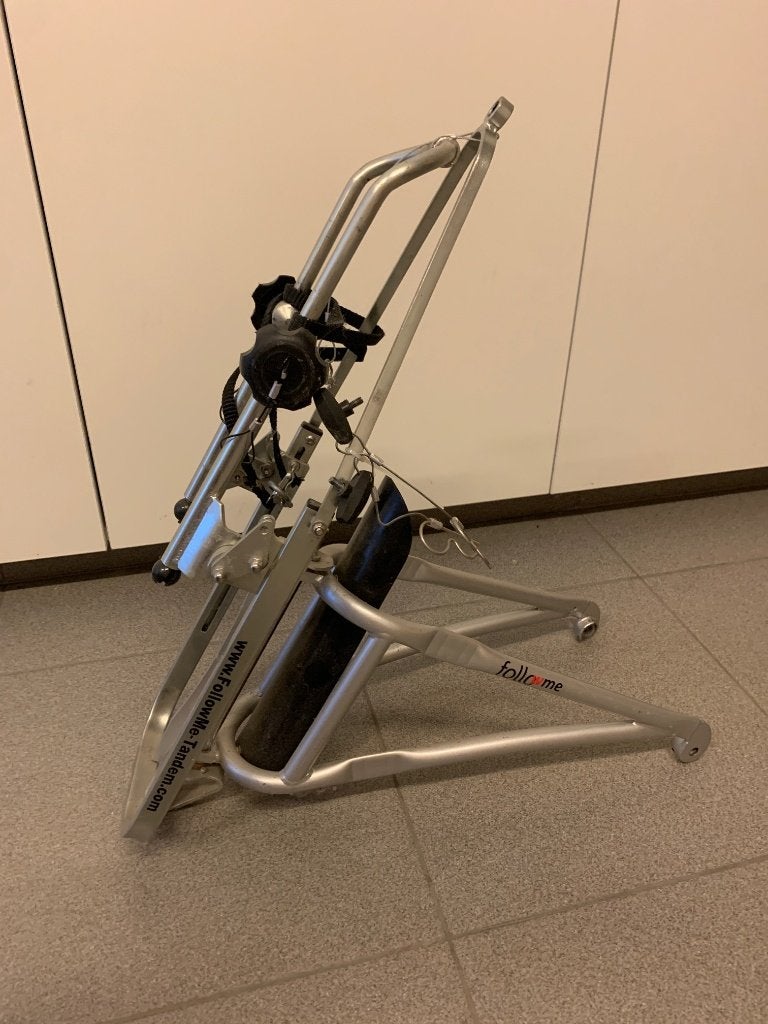 Follow-me, Fietsen en Brommers, Ophalen, Zo goed als nieuw, Aanhangfiets