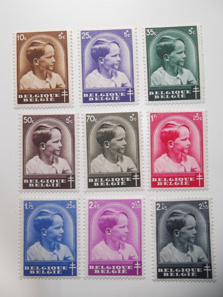 438-446 Prins Boudewijn - Prince Baudouin MNH, Ophalen of Verzenden, Postfris, Orginele gom
