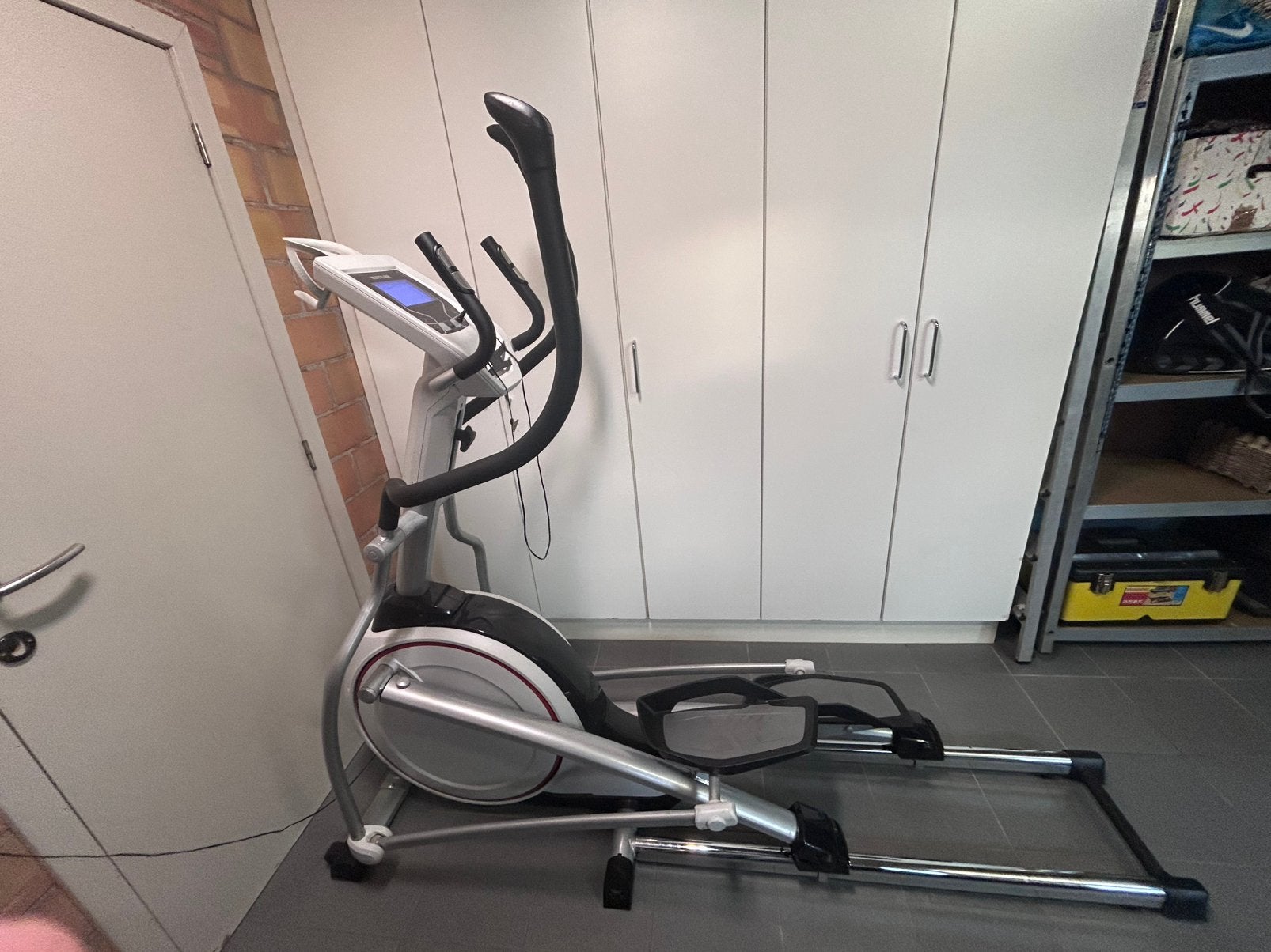 Crosstrainer Kettler Skylon 3, Sport en Fitness, Fitnessapparatuur, Ophalen, Benen, Aluminium, Zo goed als nieuw