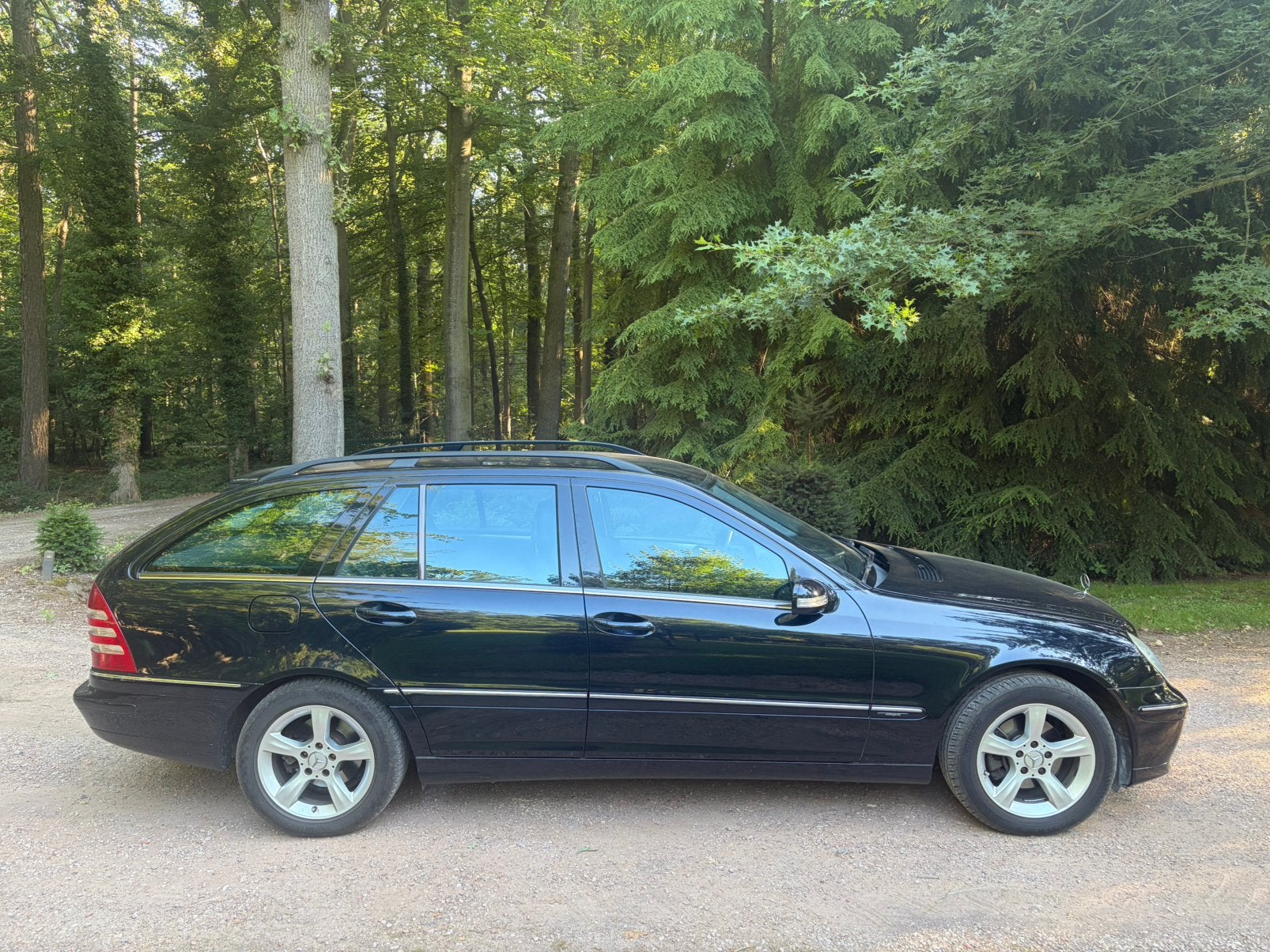 ✅Mercedes C200 Diesel Bwj-2006 Facelift-Model Showroomstaat, Achat, Entreprise, Boîte manuelle, Entretenue par le concessionnaire