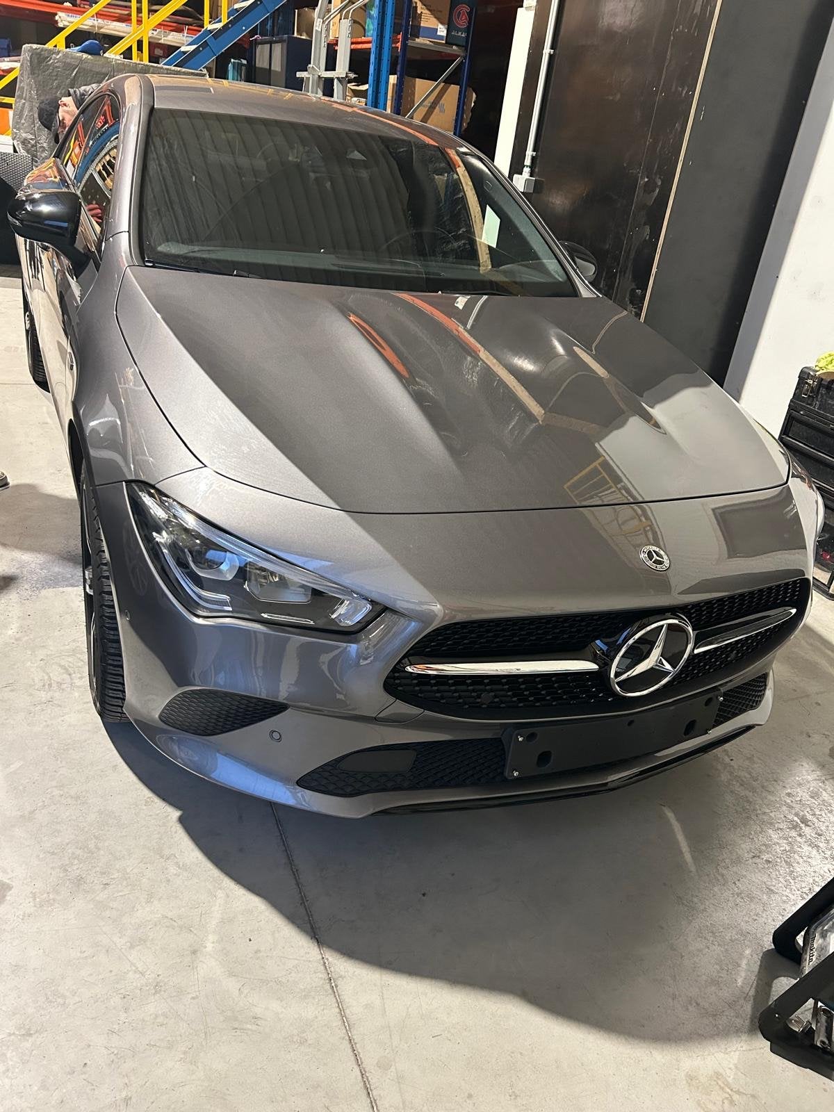 Mercedes cla 250e, CLA, 218 kW, 4 cilinders, Leder en Stof