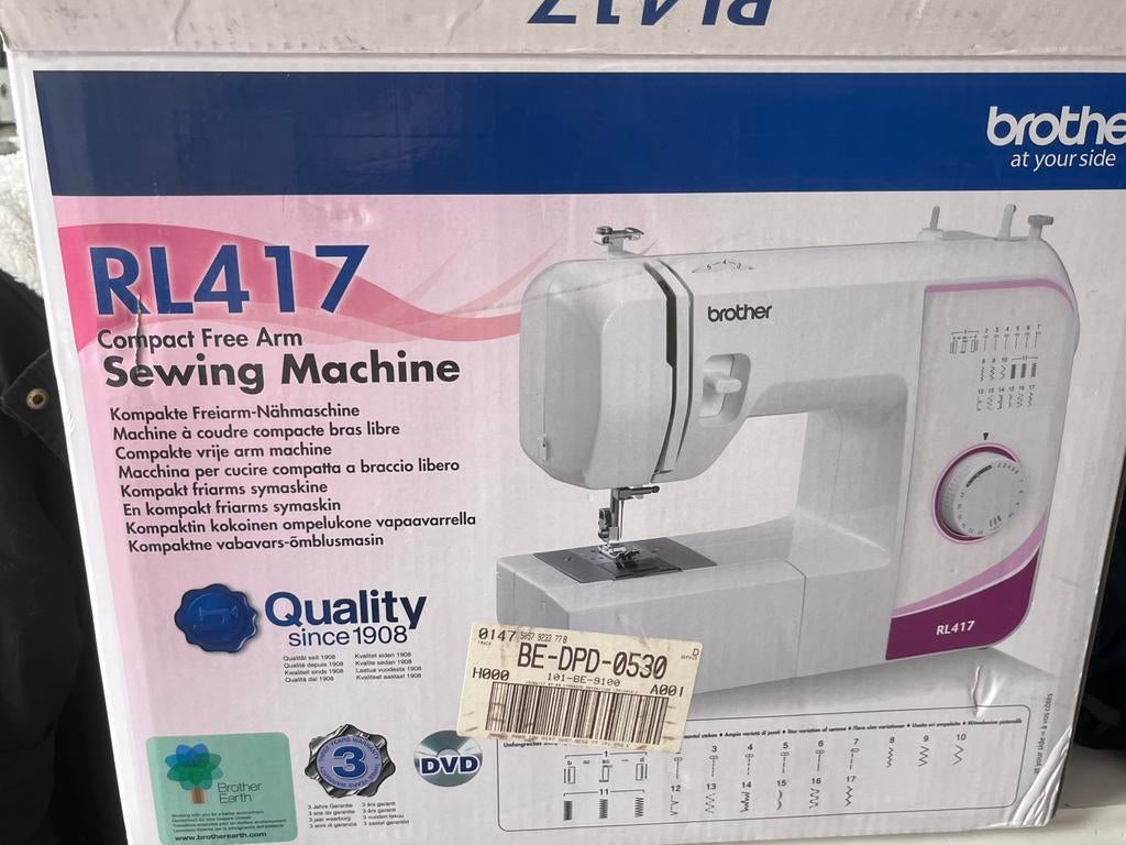 Naaimachine, Ophalen of Verzenden, Zo goed als nieuw, Naaimachine, Brother