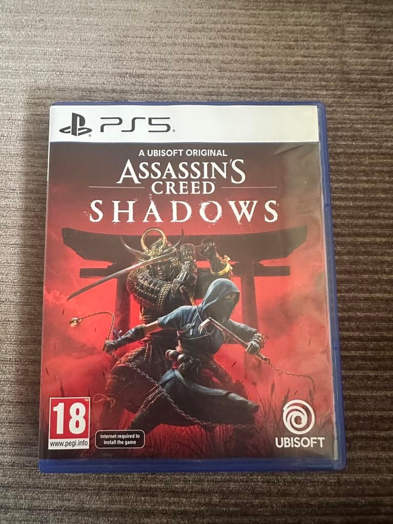 Assassins creed shadows - PS5, Ophalen, Zo goed als nieuw