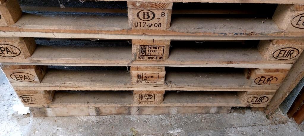 Euro paletten, Doe-het-zelf en Bouw, Hout en Planken, Ophalen