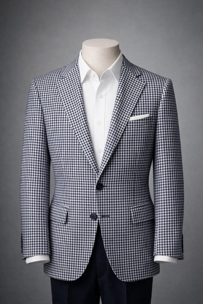 Blazer en pied de poule Lanvin, Vêtements | Hommes, Costumes & Vestes, Enlèvement, Comme neuf, Taille 52/54 (L), Lanvin