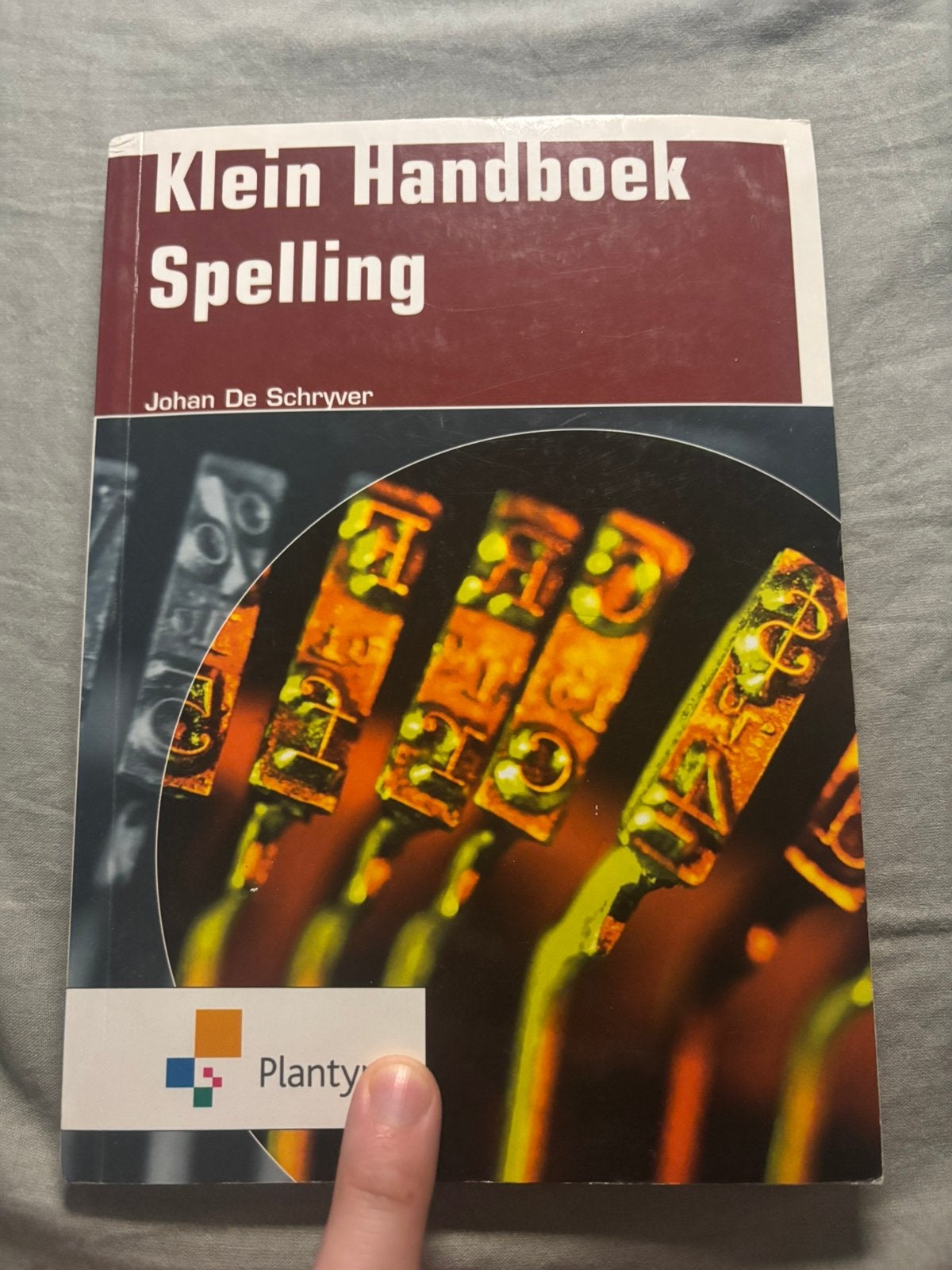 De Schryver Johan - Klein handboek spelling, Boeken, Ophalen, De Schryver Johan