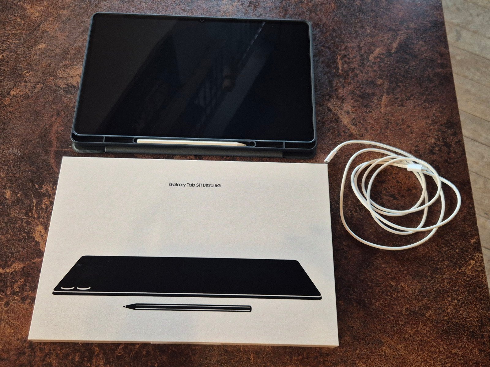 Samsung Galaxy Tab S11 Ultra 5G 512 GB, Computers en Software, Android Tablets, Ophalen, 13 inch of meer, S11 ultra 5G, Zo goed als nieuw