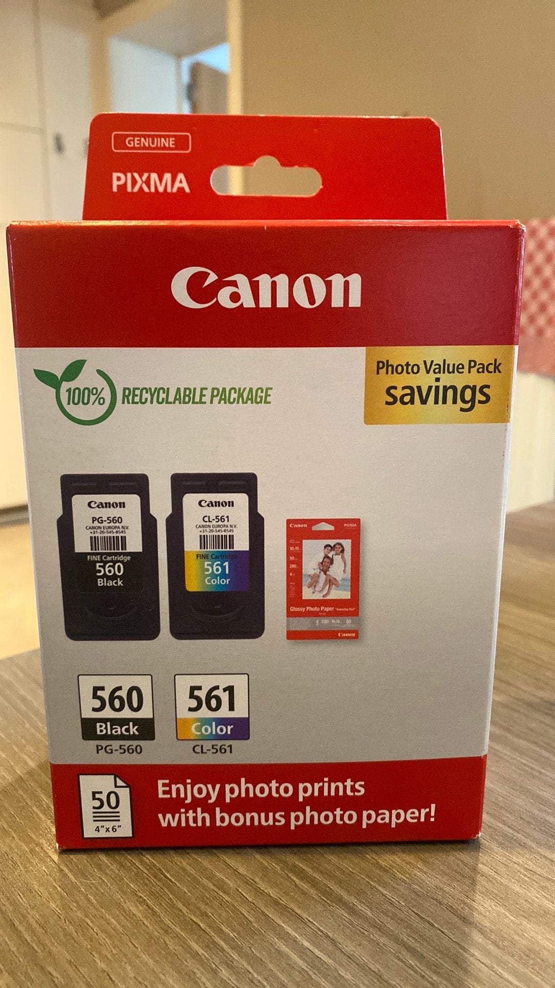 Canon Pixma inktjetpatronen nwprijs 50€, Computers en Software, Printerbenodigdheden, Ophalen, Nieuw