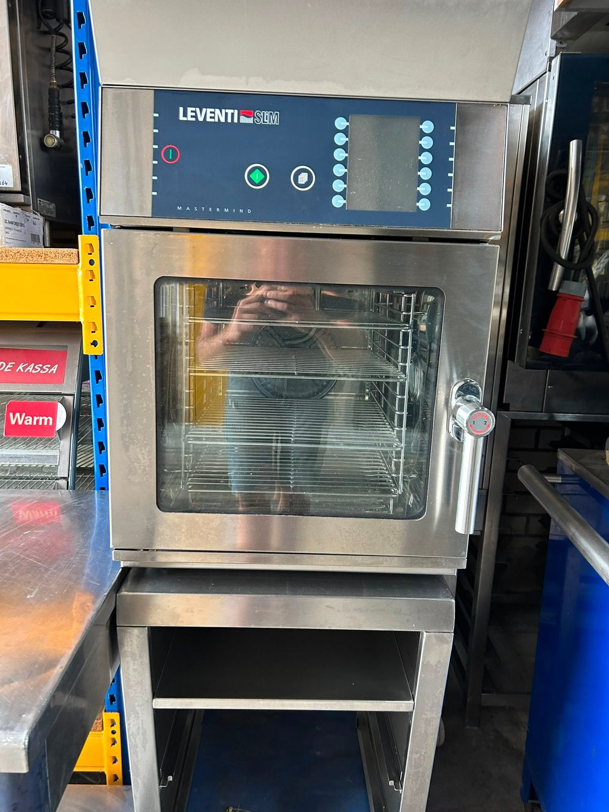 Leventi slim combisteamer, Ophalen
