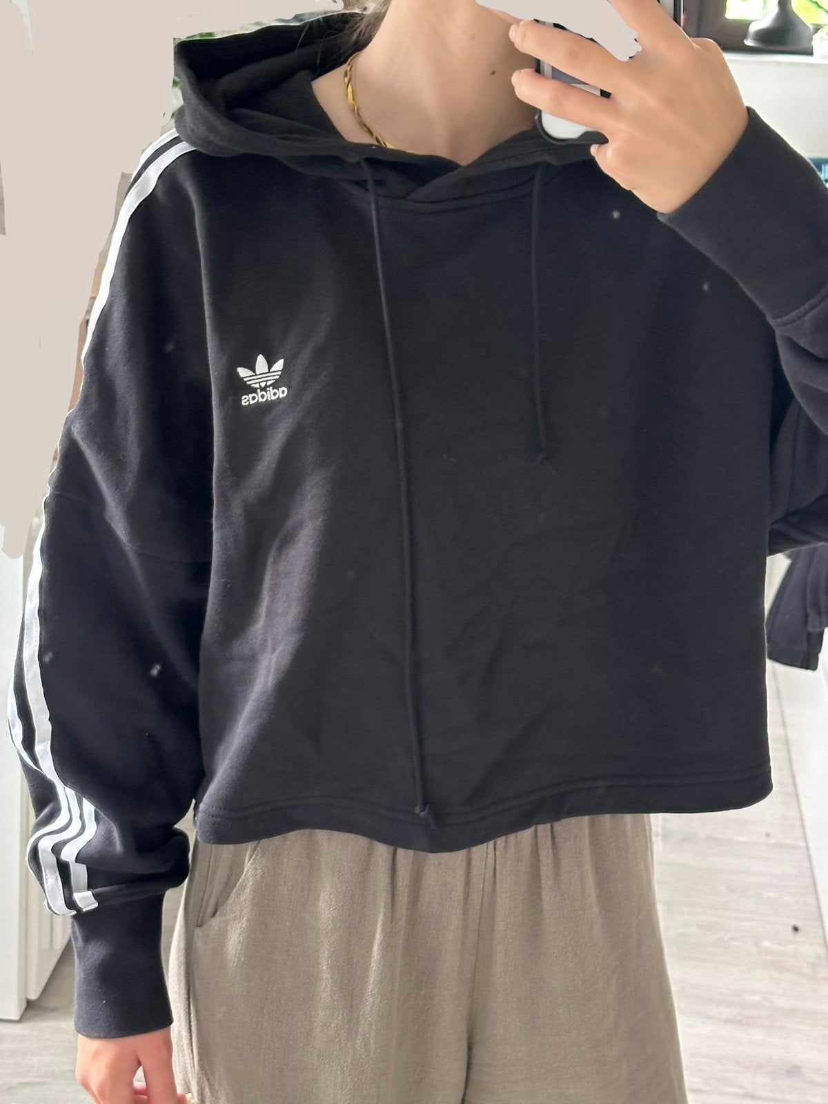 Trui adidas, Kleding | Dames, Verzenden, Zo goed als nieuw, Maat 36 (S), Zwart