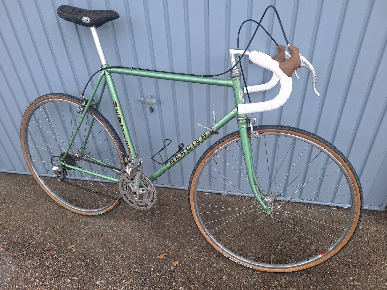 Mercier koersfiets, Ophalen