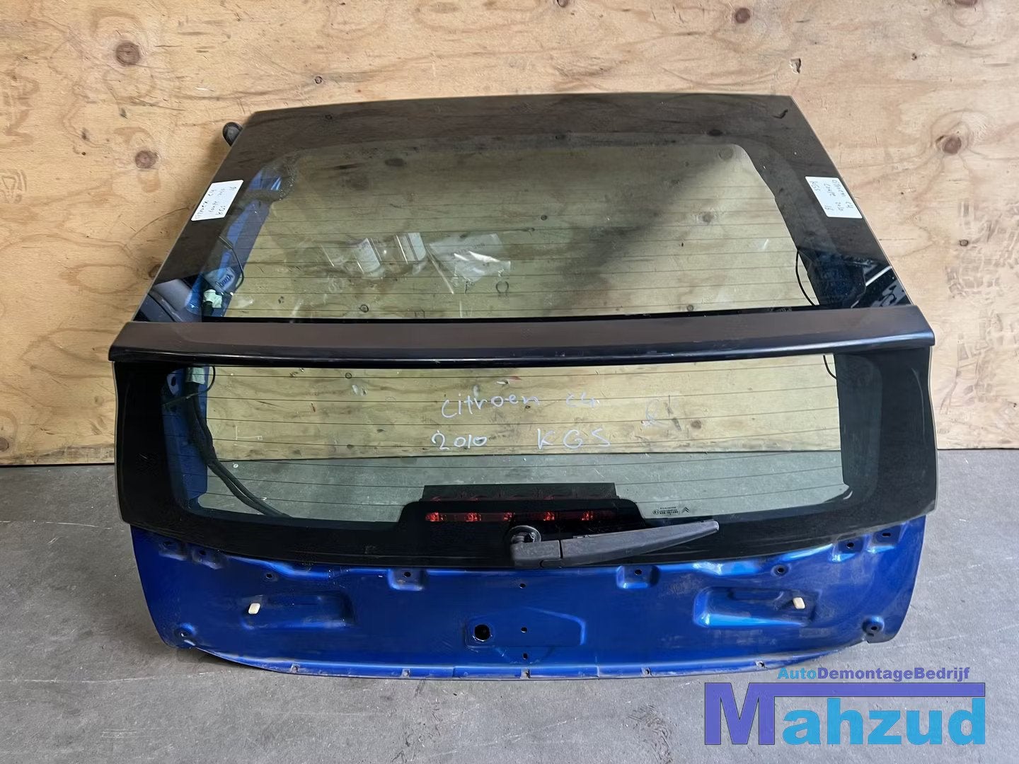 CITROEN C4 COUPE Blauw KGS Achterklep 2004-2013, Arrière, Citroën, Stellantis N.V., Utilisé