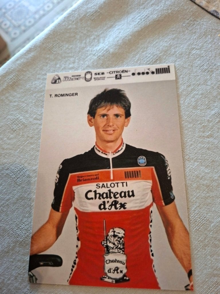 foto (Repro) Tony Rominger / Château d'Ax 1988, Ophalen of Verzenden, Poster, Plaatje of Sticker