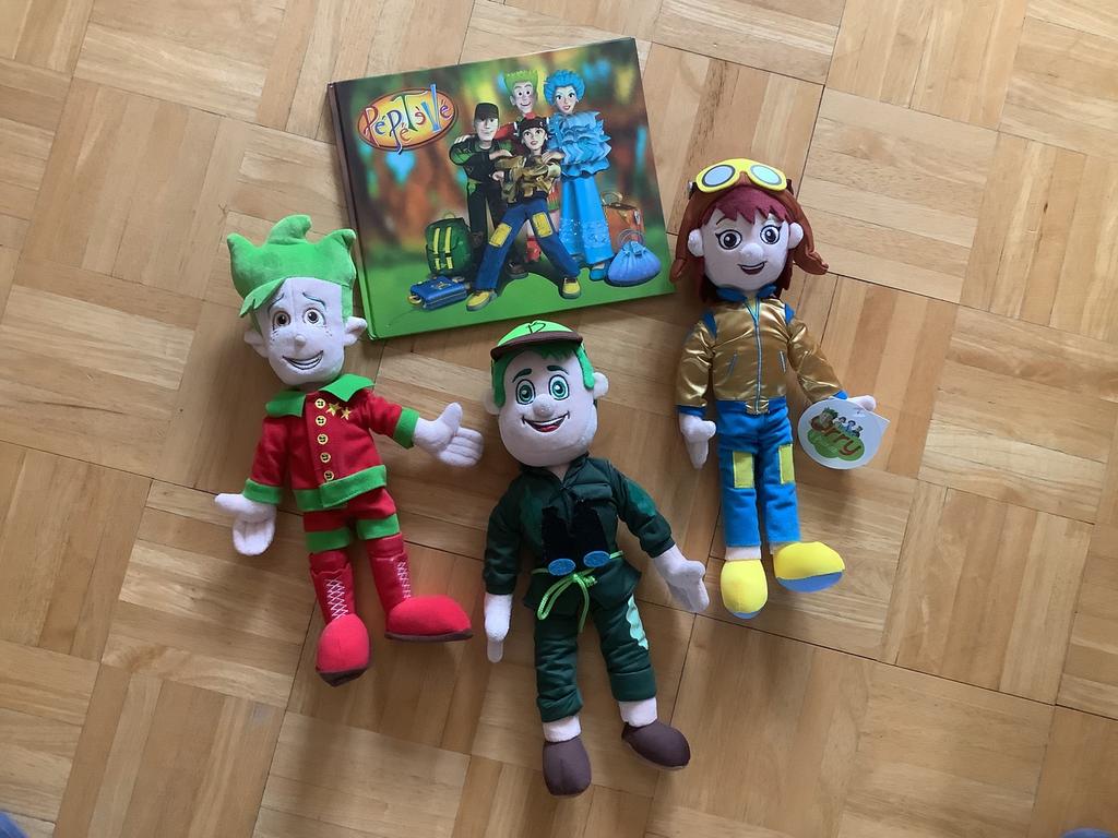 Lot Centerparks knuffels en boek, Ophalen of Verzenden, Zo goed als nieuw