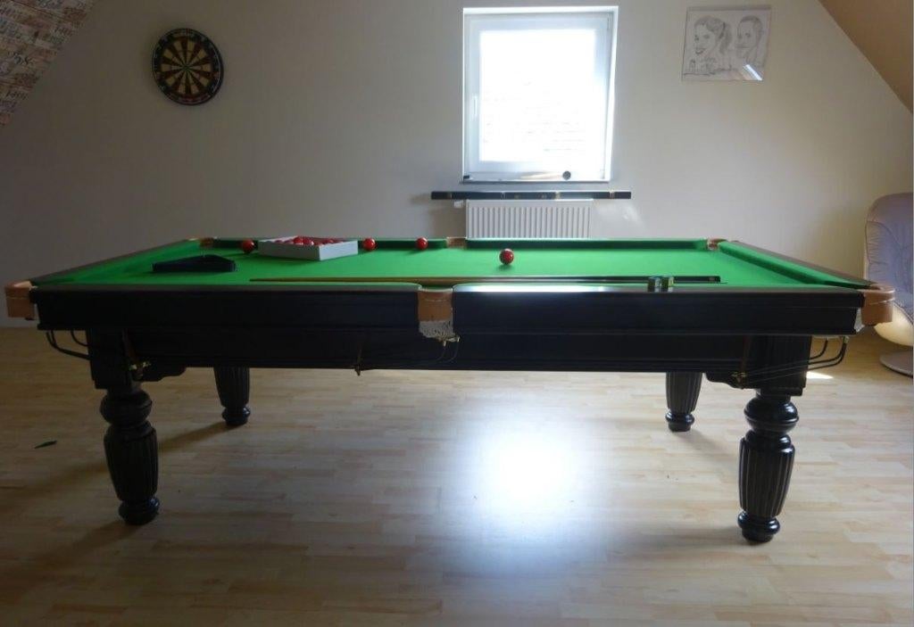 SNOOKER TAFEL OP LEISTEEN NIEUW, Enlèvement, Table de snooker