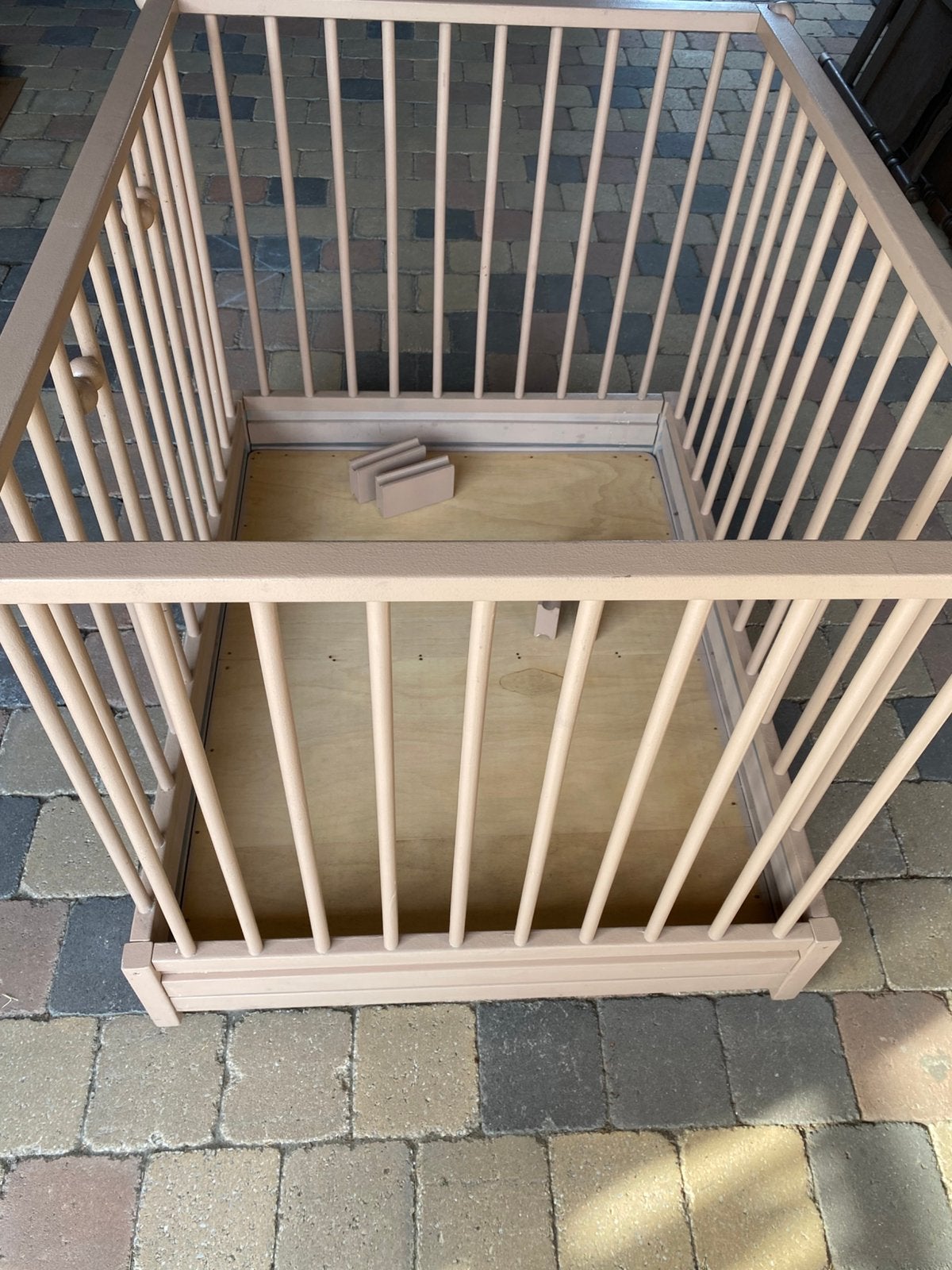 Verstelbaar park baby kind, Kinderen en Baby's, Babyparken, Ophalen, Zo goed als nieuw, Rechthoekig