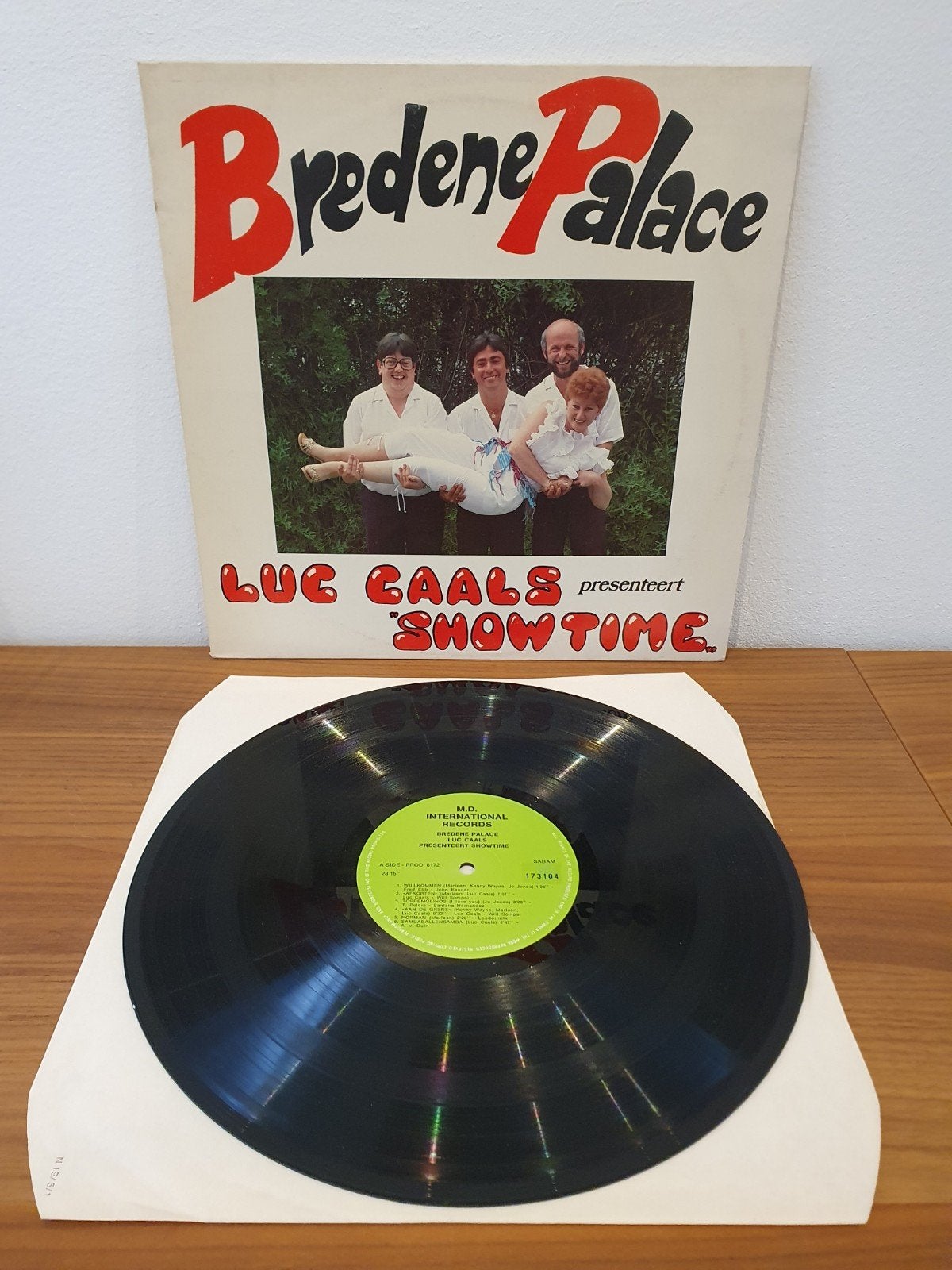 Luc Caals – Showtime (gesigneerd door de 4 artiesten), Signé, Enlèvement ou Envoi