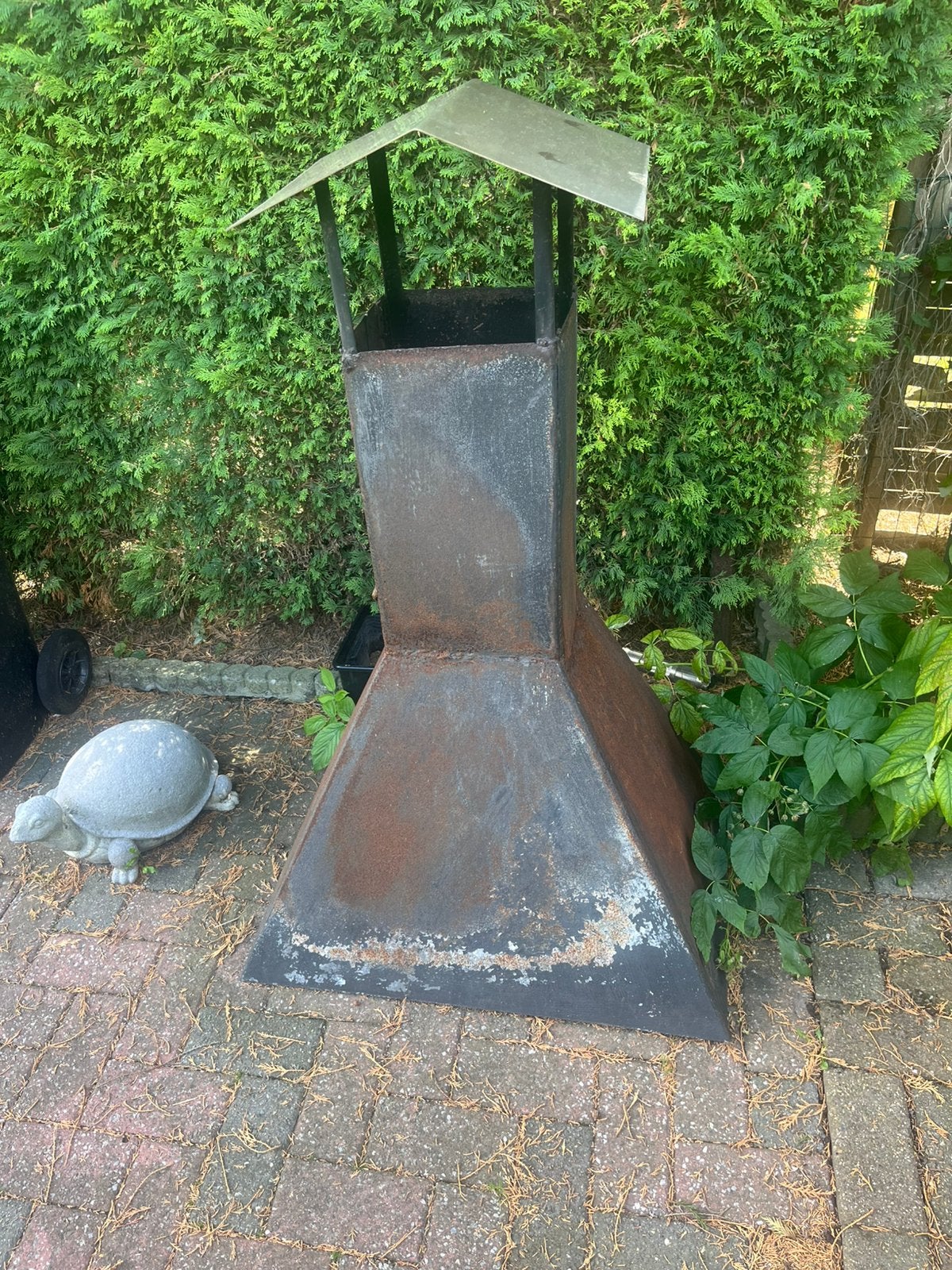 Cheminée de barbecue, Jardin & Terrasse, Enlèvement, Utilisé