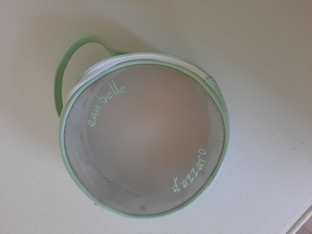 vintage toilettasje d'azzaro, Enlèvement, Comme neuf, Vert