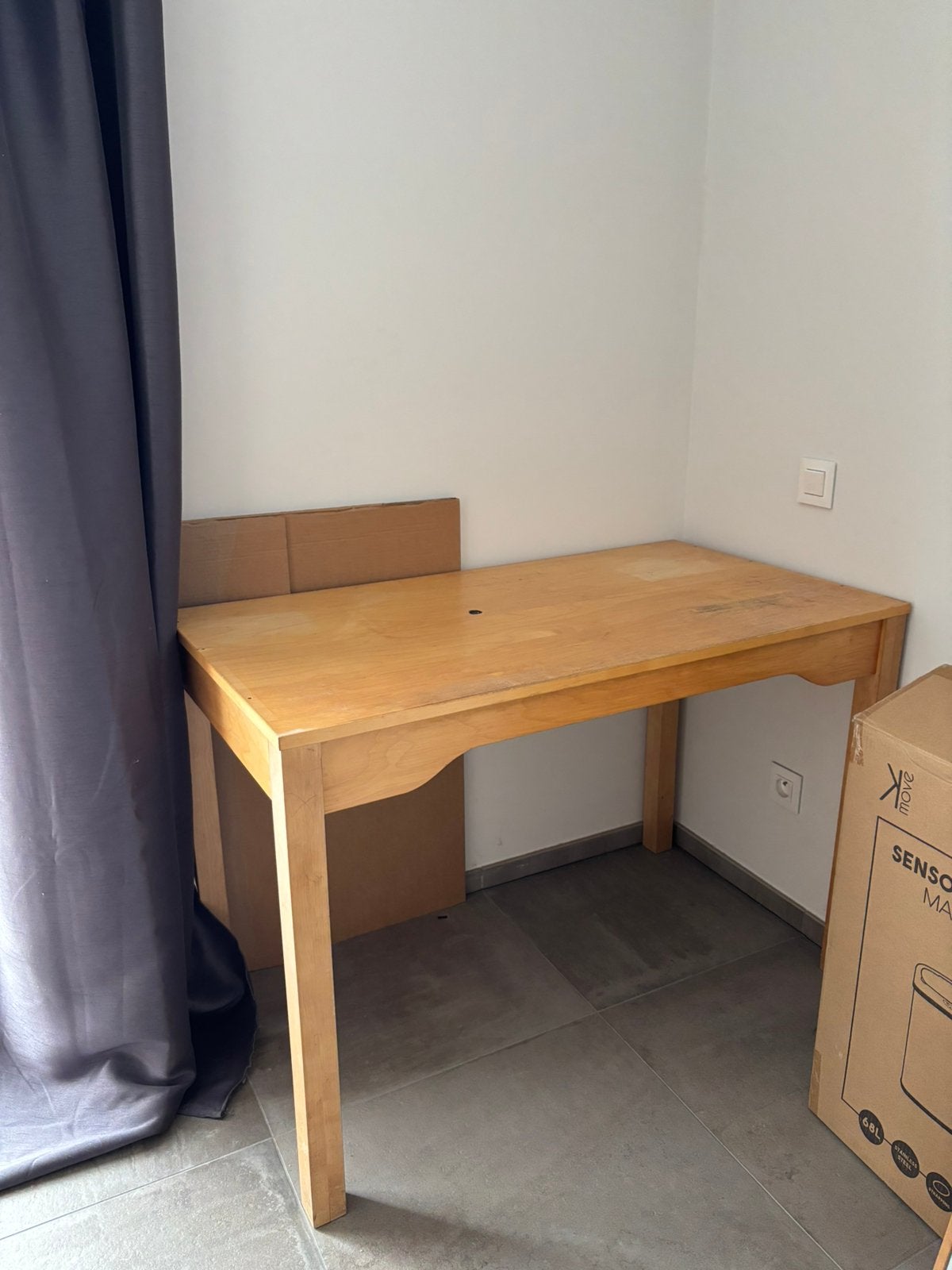 Bureau en bois, Maison & Meubles, Enlèvement, Utilisé, Bois