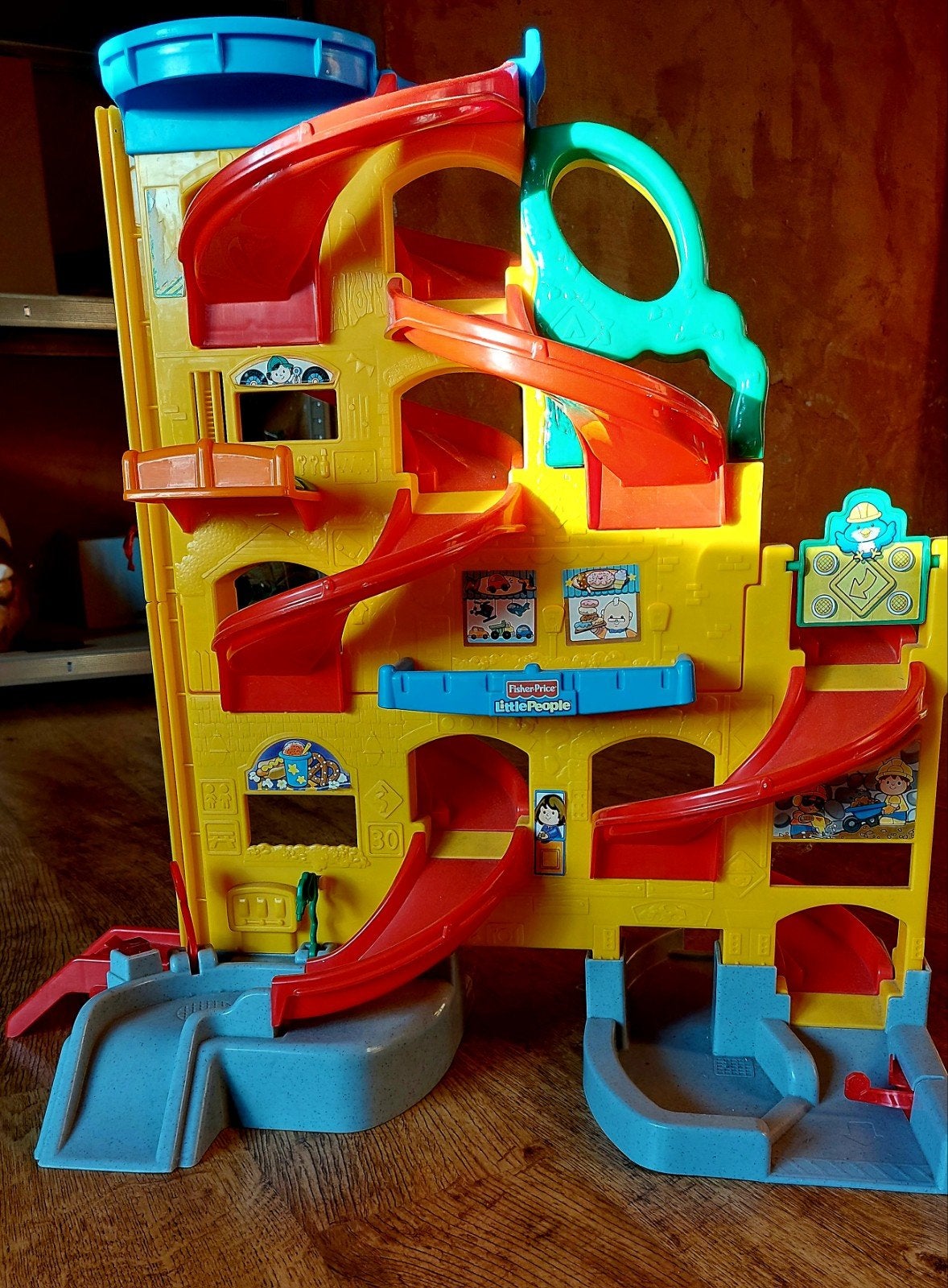 autogarage Fisher Price, Kinderen en Baby's, Ophalen