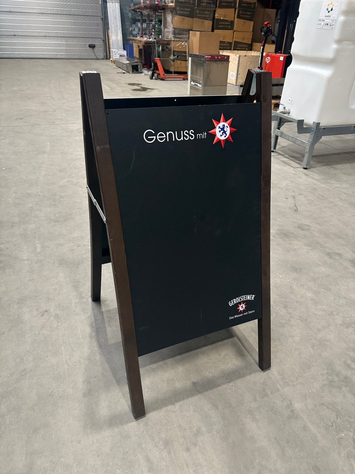 Stoepbord Krijtbord Gerolsteiner, Verzamelen, Ophalen of Verzenden, Zo goed als nieuw, Reclamebord