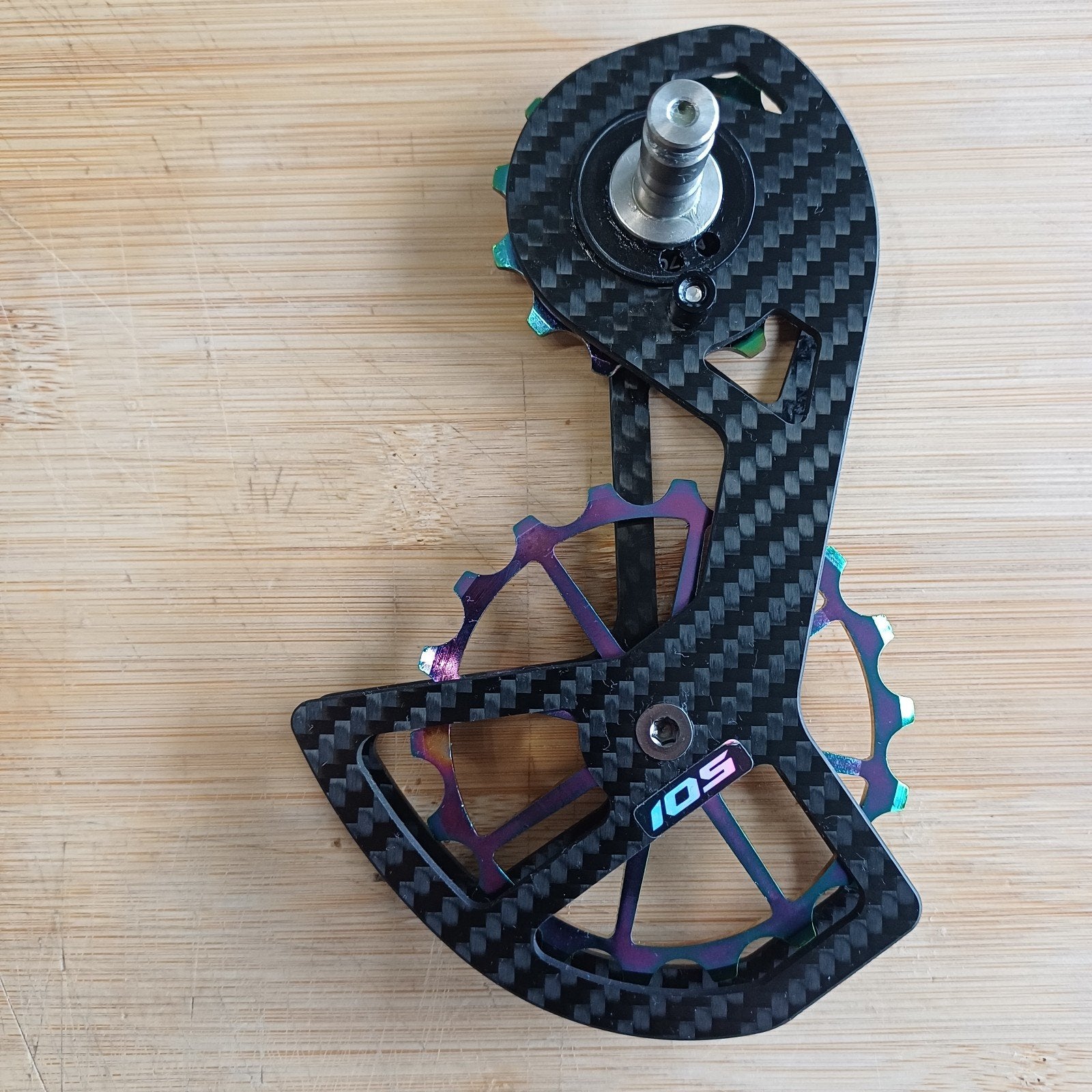 Derailleurkooi keramische pulley's shimano 105 DI, Ophalen of Verzenden, Staal