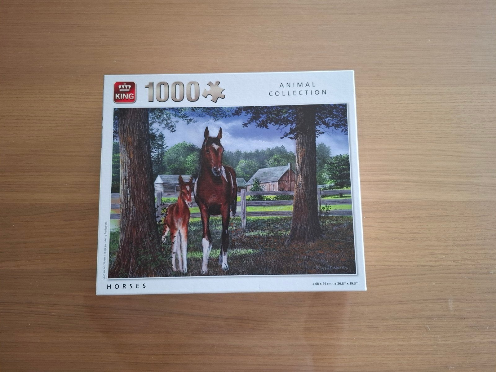 Puzzel King, Enlèvement, 500 à 1500 pièces, Comme neuf, Puzzle