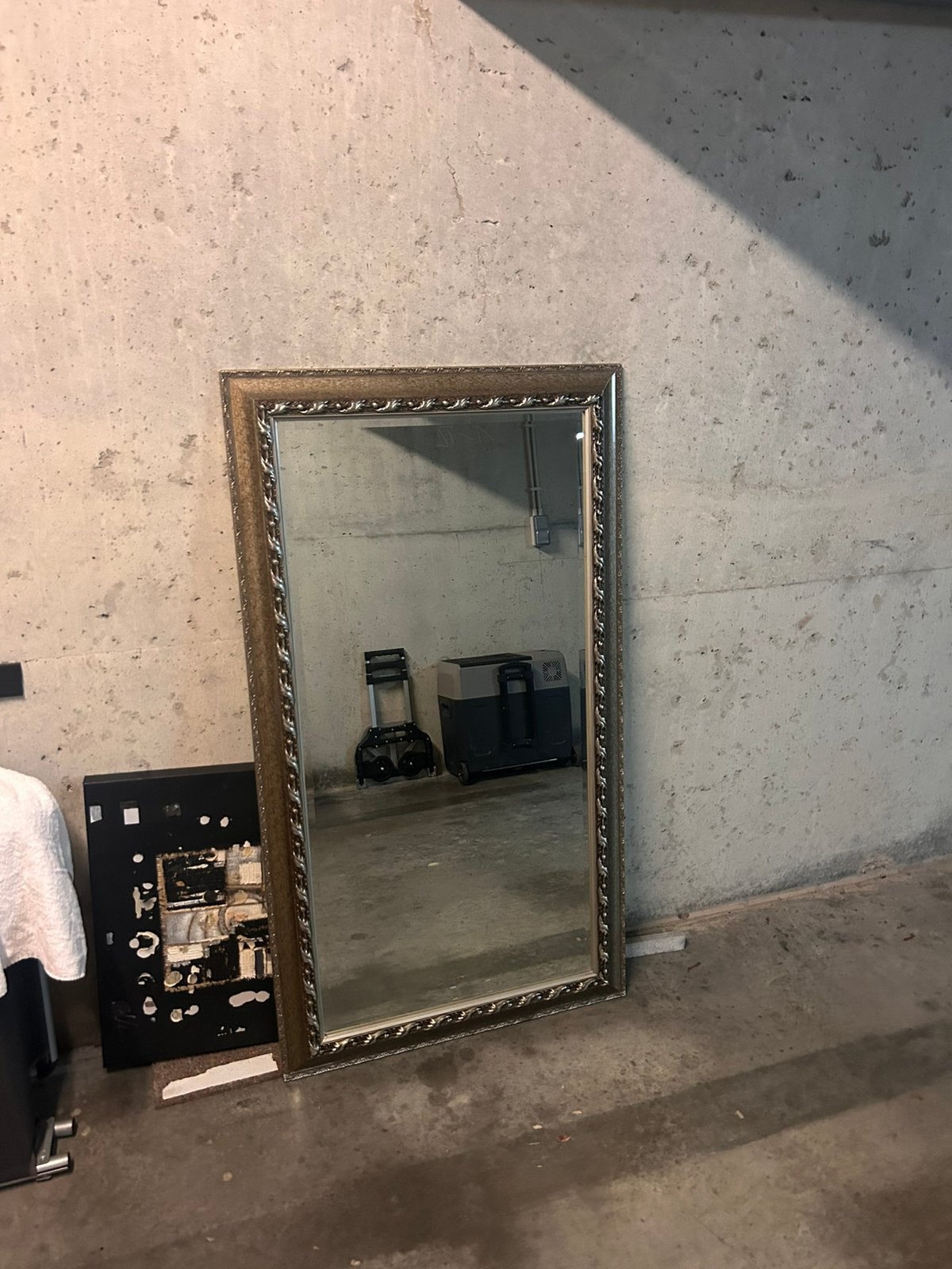 Miroir ancien, 125 cm ou plus, Moins de 100 cm, Comme neuf, Enlèvement