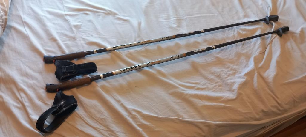 Nordic Walking wandelstokken Gabel Stride X-5 Carbon, Ophalen
