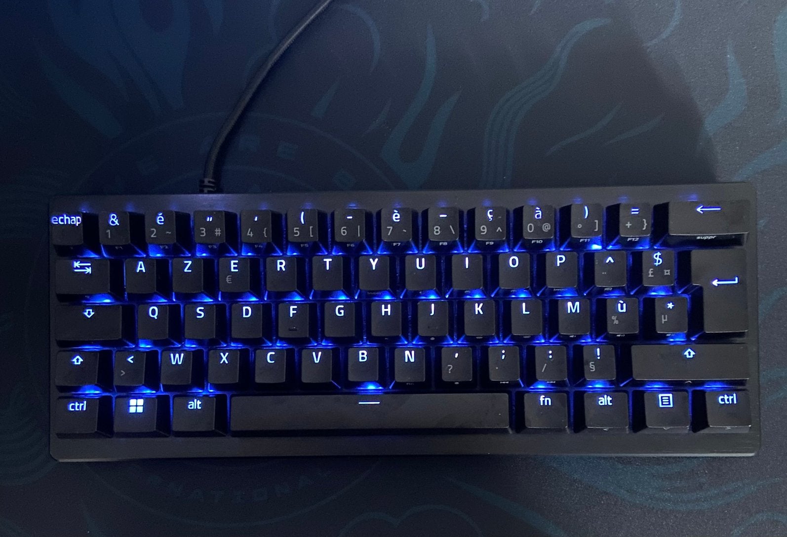 Razer Huntsman V3 Pro Mini, Informatique & Logiciels, Enlèvement ou Envoi, Azerty, Comme neuf