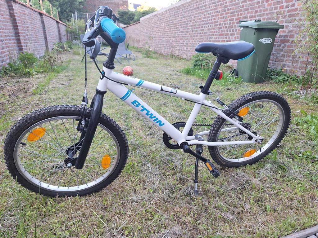 Decathlon 20 inch fiets, Ophalen