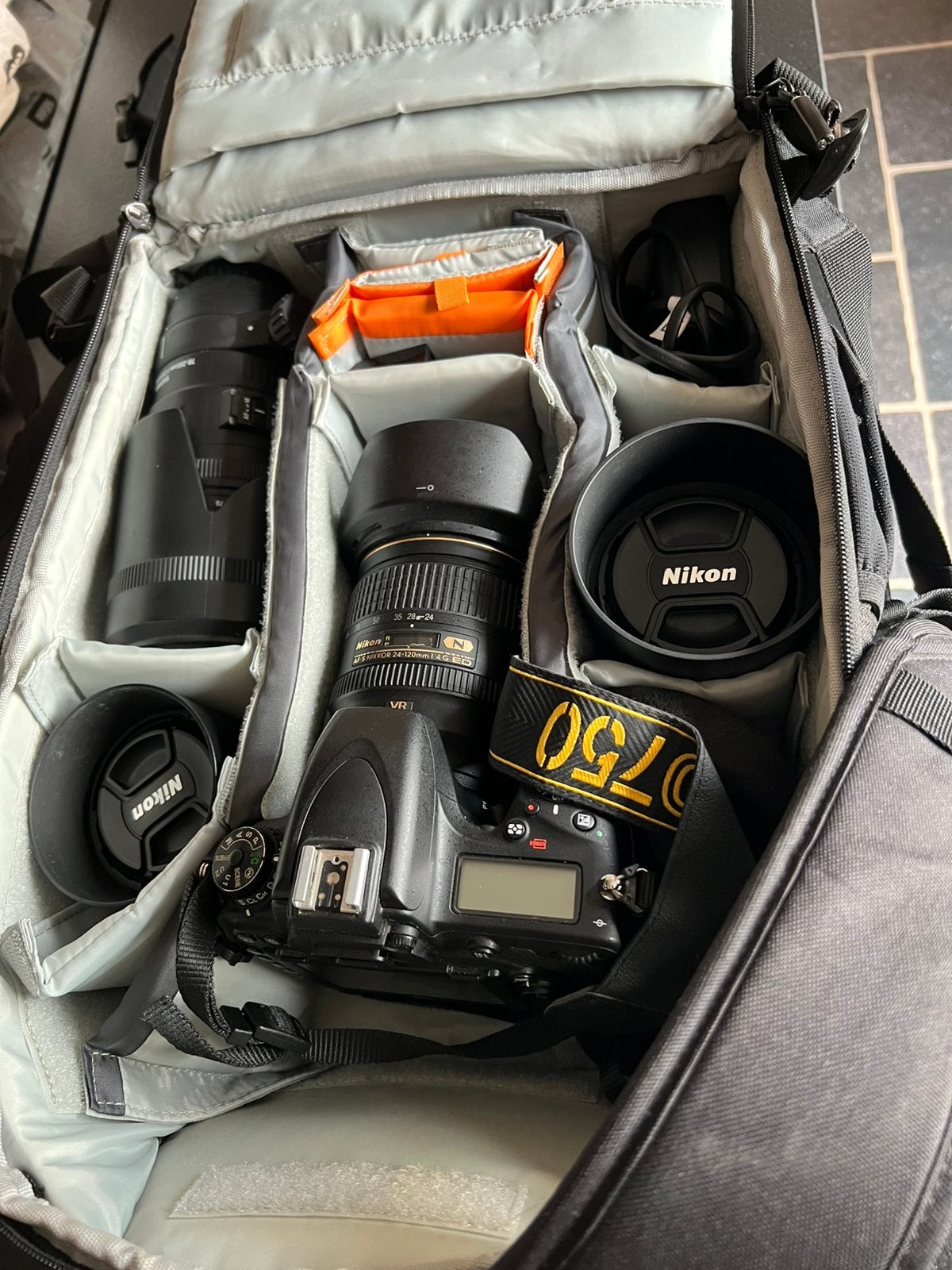 Nikon d750 met lenzen, TV, Hi-fi & Vidéo, Enlèvement, Comme neuf, Nikon