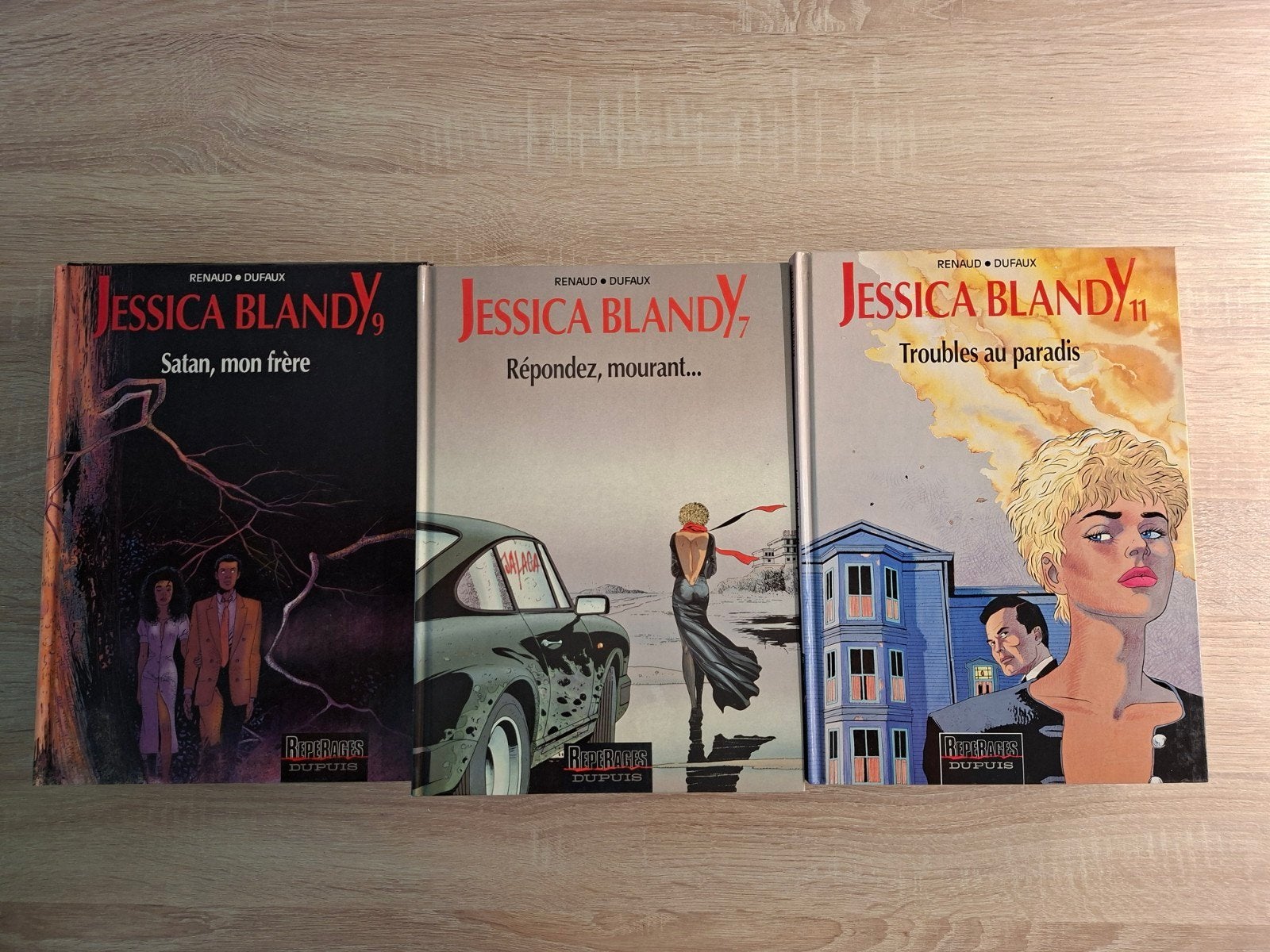 Lot de 23 BD Jessica Blandy dont deux avec dédicace., Plusieurs BD, Enlèvement, Comme neuf, Renaud-Dufaux