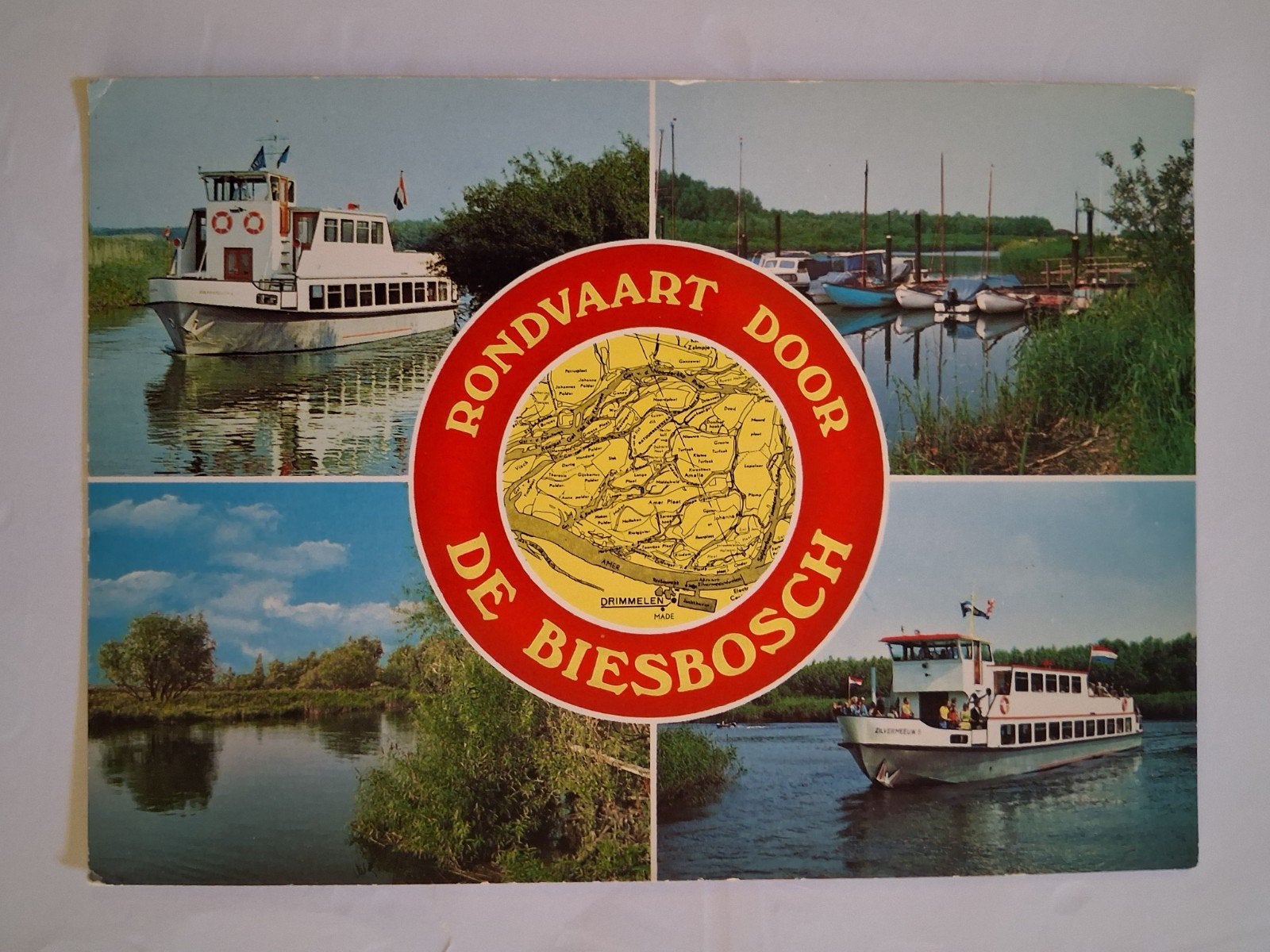 postkaart Rondvaart door de Biesbosch, Verzamelen, Ophalen of Verzenden